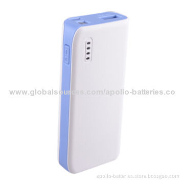 Six different colors, 6,000mAh Samsung cell power banks